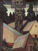 Emily Carr Skidegate oil painting picture wholesale